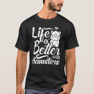 Hamster Pet Animal Cute Cages Ball Wheel Food 2 T-Shirt