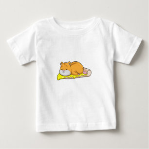 Hamster & Pizza with Cheese Baby T-Shirt