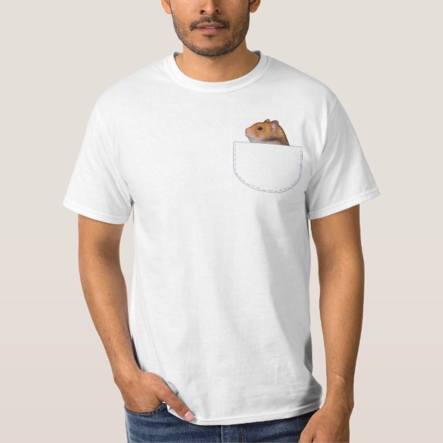 Hamster Pocket Pal T-shirt (Front)