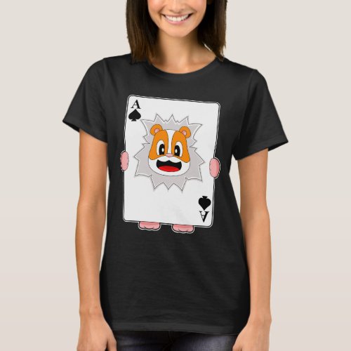 Hamster Poker Poker cards T_Shirt
