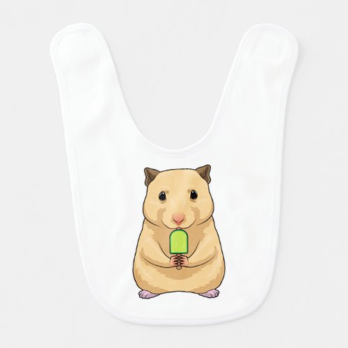 Hamster Popsicle Baby Bib