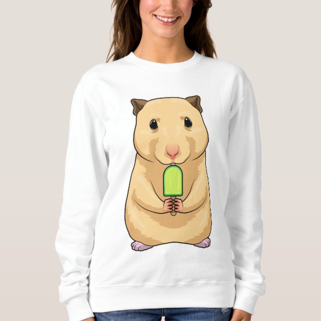 Hamster Popsicle Sweatshirt (Front)