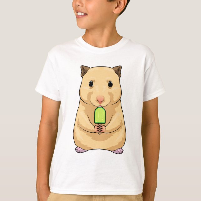 Hamster Popsicle T-Shirt (Front)