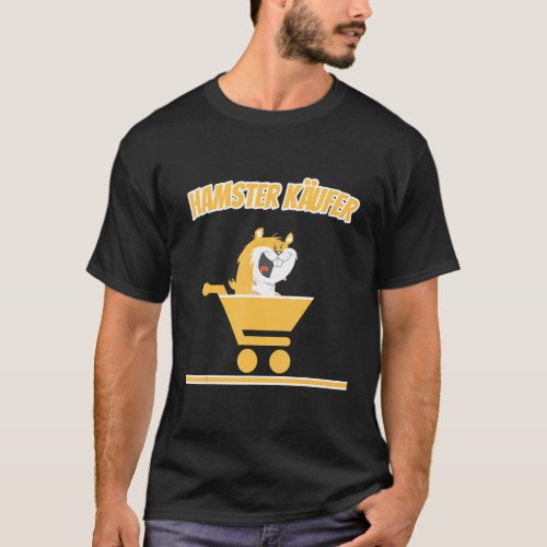 Hamster Purchase Hamster Buyer Shopping Trolley T_Shirt
