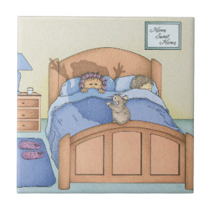 Hamster Shadow Ceramic Tile