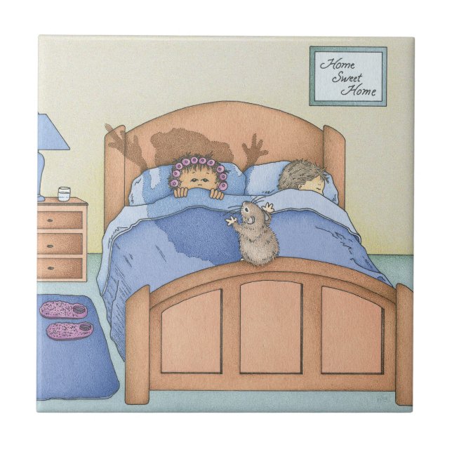 Hamster Shadow Ceramic Tile (Front)