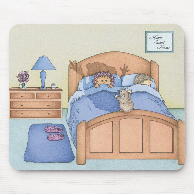 Hamster Shadow Mouse Pad (Front)