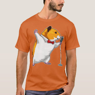 Hamster Singer Microphone Music 1 T-Shirt
