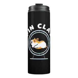 Hamster Spin Class Thermal Tumbler