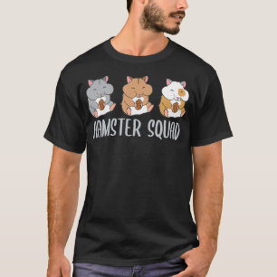 Hamster Squad Funny Hamsters Rodent Team T-Shirt