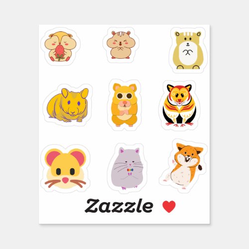 Hamster Stickers