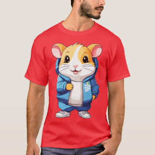 hamster wearing tracksuit and sneakers T-Shirt