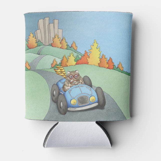 Hamster Weekend Getaway  Can Cooler (Front)