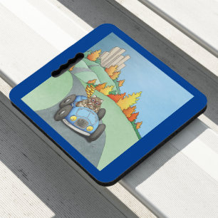 Hamster Weekend Getaway Seat Cushion