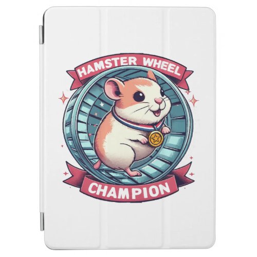 Hamster Wheel Champion iPad Air Cover