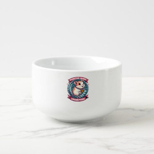 Hamster Wheel Champion Soup Mug