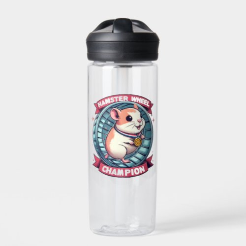 Hamster Wheel Champion Water Bottle