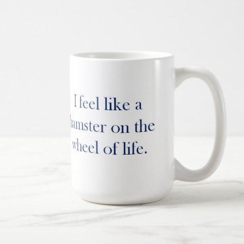 Hamster Wheel mug