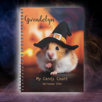 Hamster Witch Halloween Candy