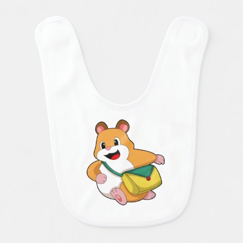 Hamster with BagPNG Baby Bib