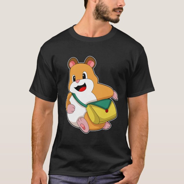 Hamster with Bag.PNG T-Shirt (Front)