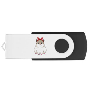 Hamster with Bandana Flash Drive