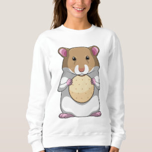Hamster with Biscuit Sweatshirt