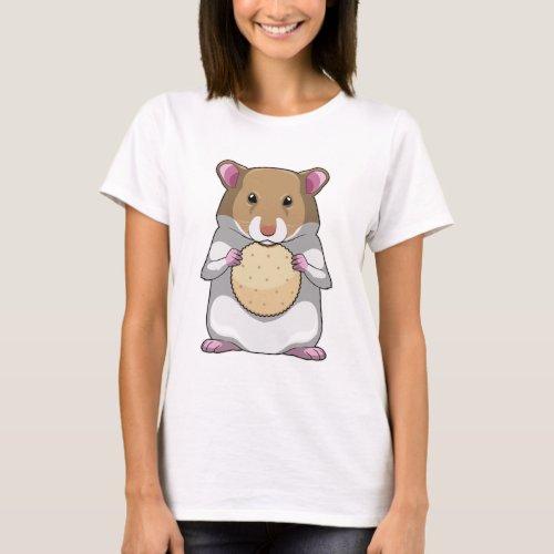Hamster with Biscuit T_Shirt