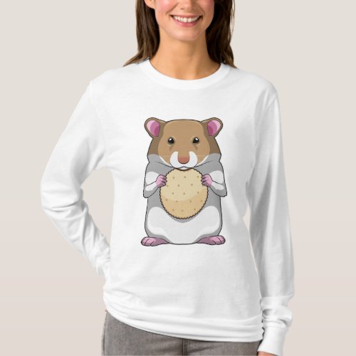 Hamster with Biscuit T_Shirt