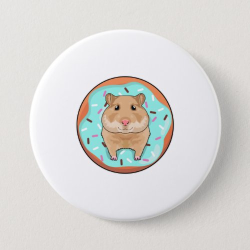 Hamster with Donut Button