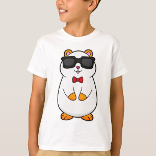 Hamster with Sunglasses & Bow tie T-Shirt