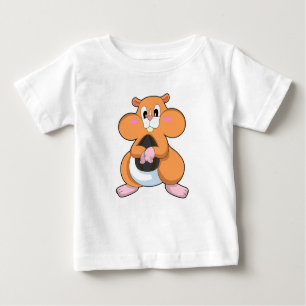 Hamster with Walnut Baby T-Shirt
