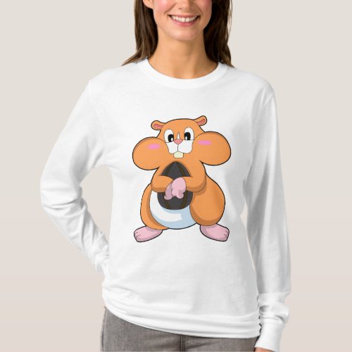 Hamster with Walnut T_Shirt