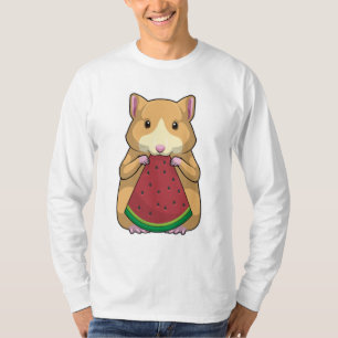 Hamster with Watermelon T-Shirt