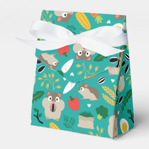 Hamsters And Their Treats Favor Boxes