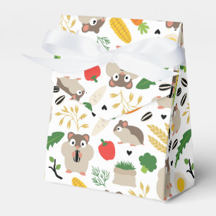 Hamsters And Their Treats Favor Boxes