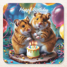 Hamsters Birthday Party