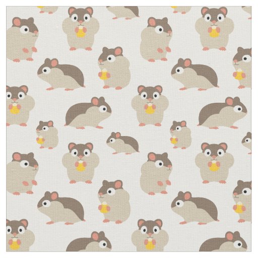 Hamsters Fabric