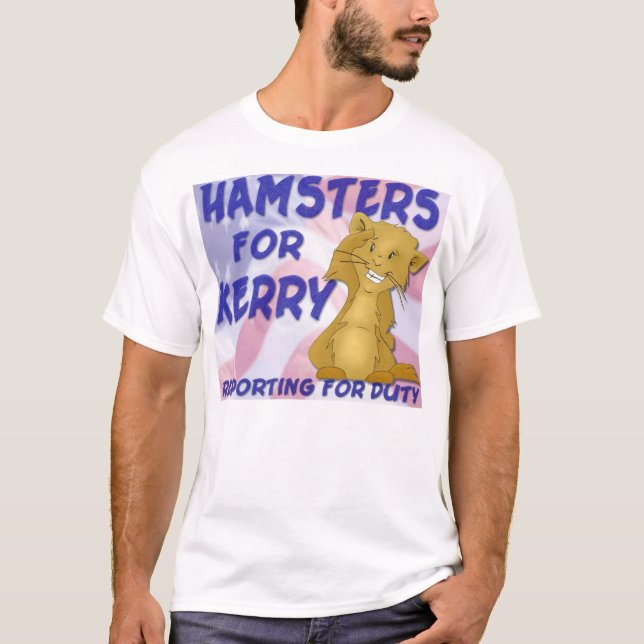 Hamsters for Kerry Too T-Shirt (Front)