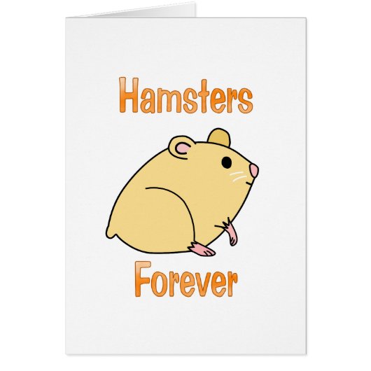 Hamsters Forever Cards (Front)