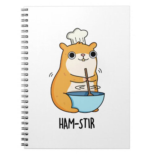 Hamstir Funny Hamster Pun  Notebook