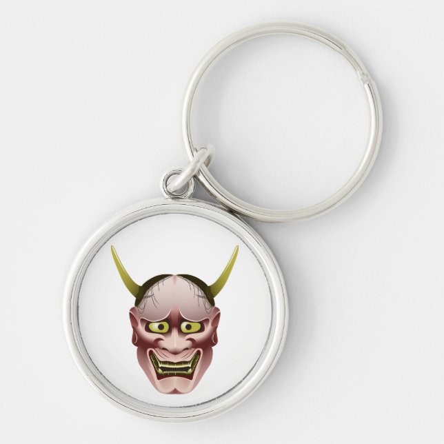 Han-nya Keychain (Front)