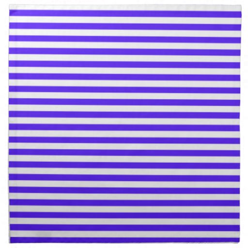 Han Purple Horizontal Stripes; Striped Napkin | Zazzle