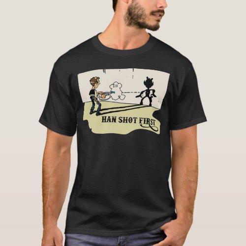 HAN SHOT FIRTST T_Shirt