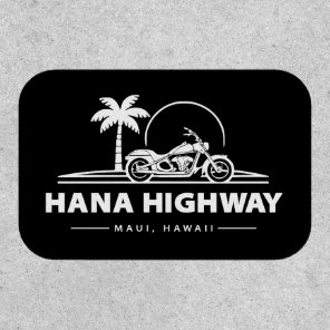 Hana Highway Maui Hawaii Motorcycle Patch