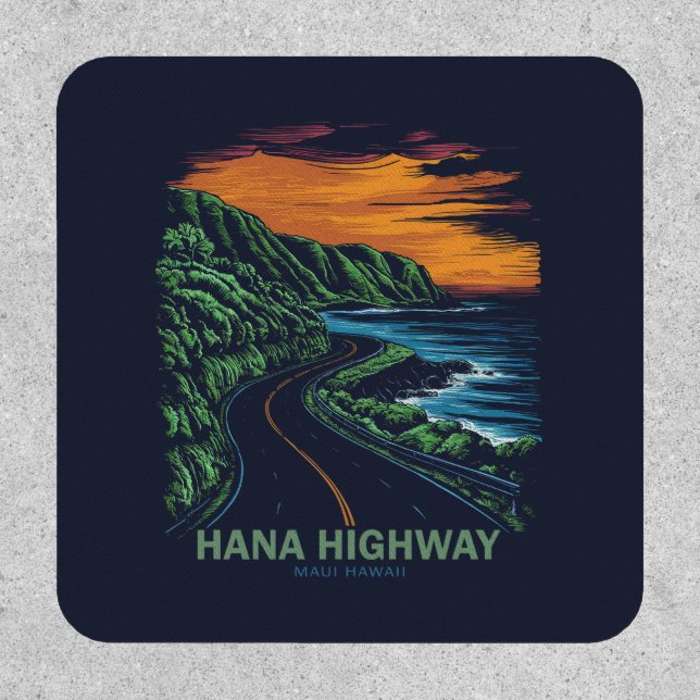 Hana Highway Maui Hawaii Vista Patch (Front)