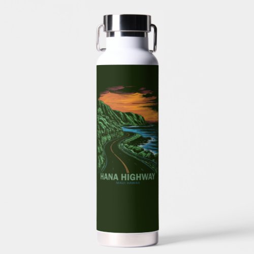 Hana Highway Maui Hawaii Vista Water Bottle