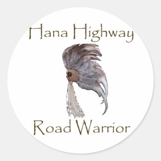 Hana Highway Road Warrior Sticker Sheets