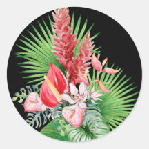Hana hou! (Black) Hawaiian Flower Arrangement
