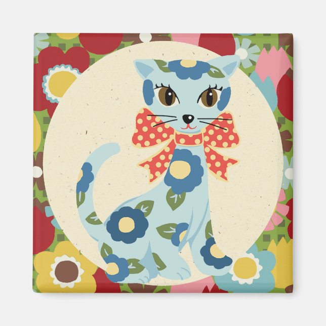 Hana Kat  "Thinking of you!" Magnet (Front)